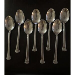 Towle Beaded Classique Flatware Soup Tablespoon (Set of 8)